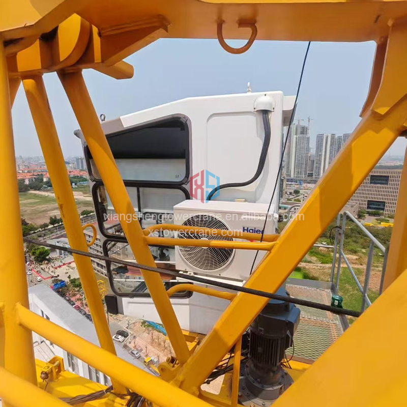 2021 Zoomlion Z6013-6 Used Tower Crane – 6 Ton Capacity | Ready for Export from Guangzhou