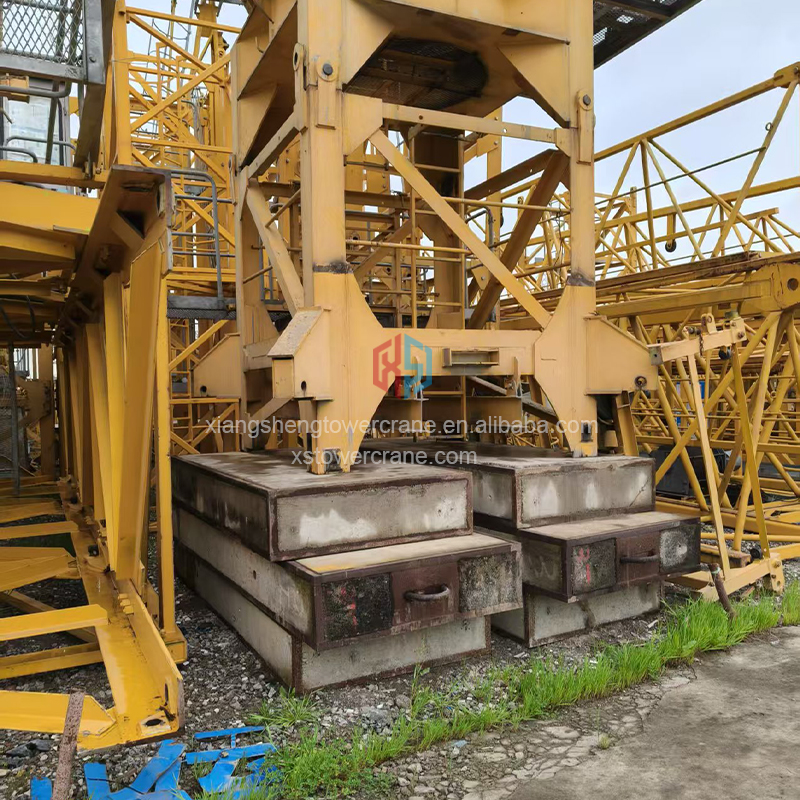 2019 Zoomlion 7020 (L68A1 Jib) Used Tower Crane – Ready for Global Delivery from Suzhou, China