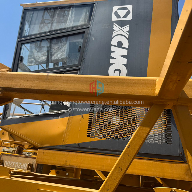 Used XCMG 6515-10 Tower Crane - L46 Section, 45m Height, 6 Units Available at Shanghai Port